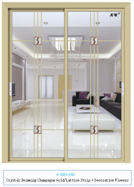Beautiful Heat-Insulating And Sound-Proof Sliding Doors For Study, Restaurant And Balcony
