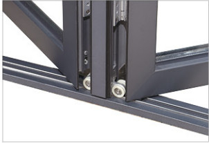 Aluminum Alloy Folding Door Partitions Large Spaces For Shopping Malls , Office Buildings , Exhibition Hal