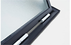 Bathroom aluminum alloy swing door, a variety of patterns to choose from and customize