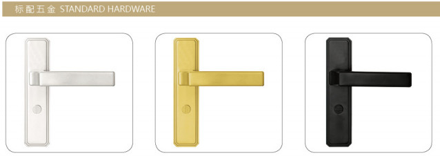 Bathroom aluminum alloy swing door, a variety of patterns to choose from and customize