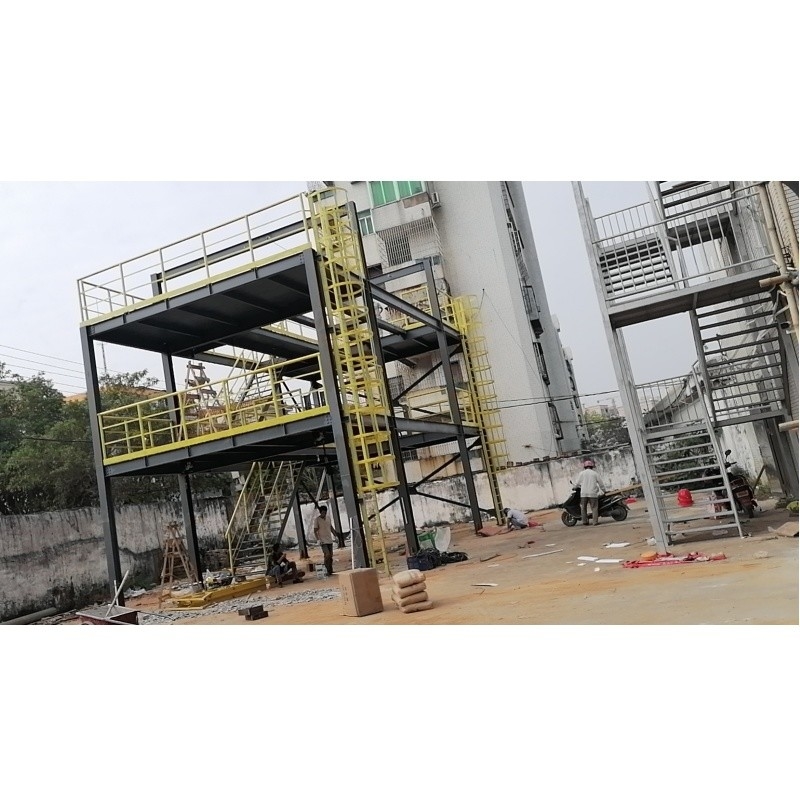 Steel Structure Mezzanine Floor Warehouse Indoor Steel Platform Mezzanine For Warehouse