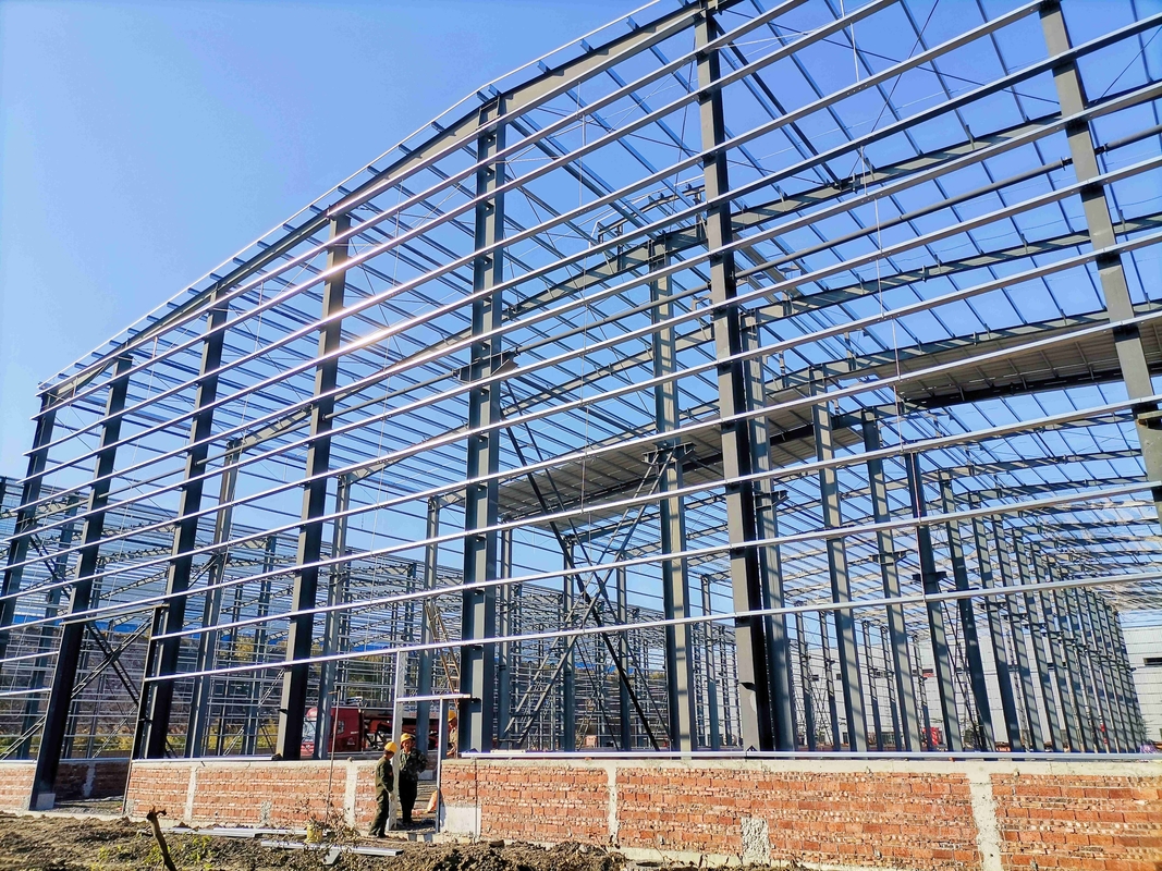 High Quality Light Steel Structure Factory Building Frame For Industrial Production Building Warehouse