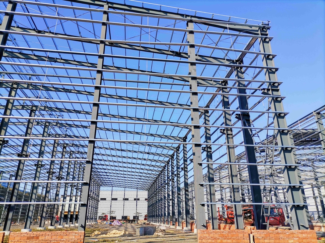 High Quality Light Steel Structure Factory Building Frame For Industrial Production Building Warehouse