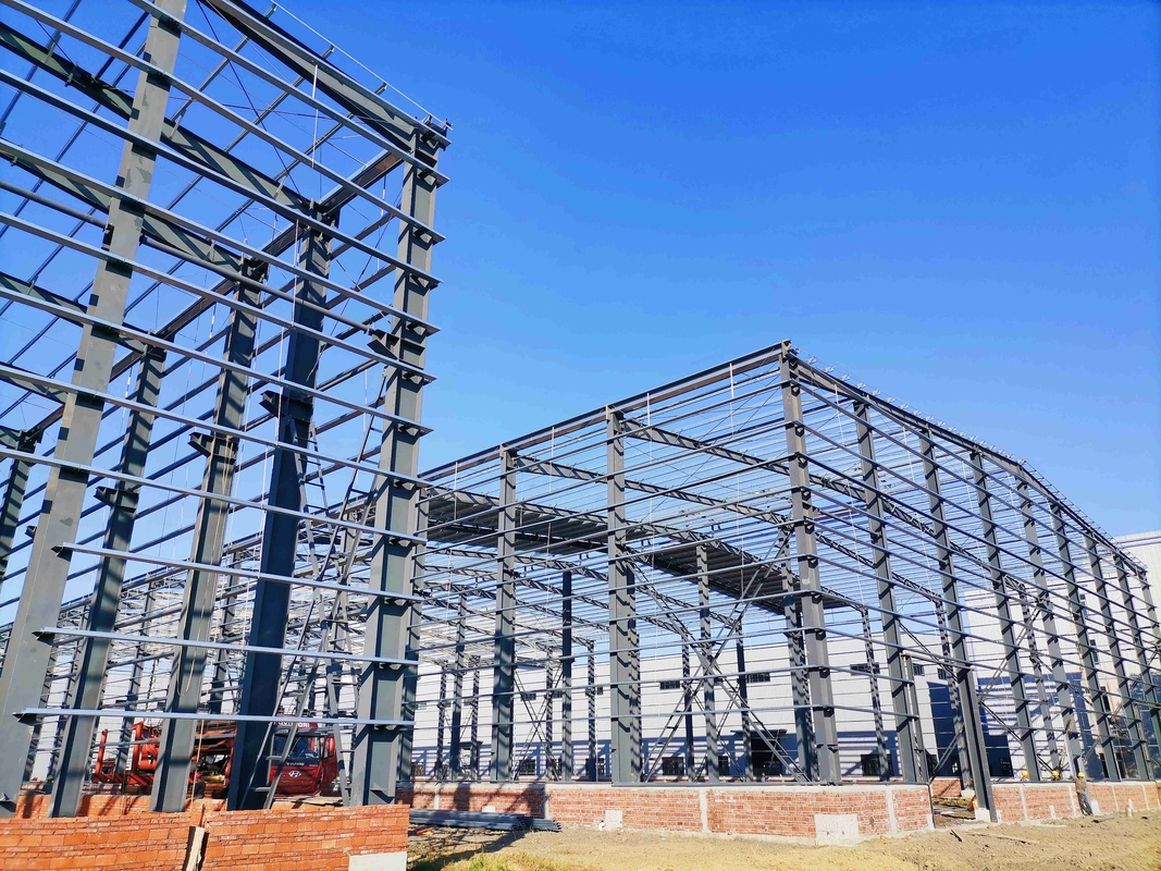 High Quality Light Steel Structure Factory Building Frame For Industrial Production Building Warehouse