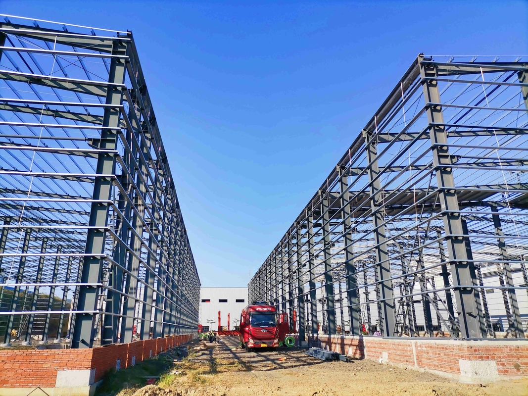 High Quality Light Steel Structure Factory Building Frame For Industrial Production Building Warehouse