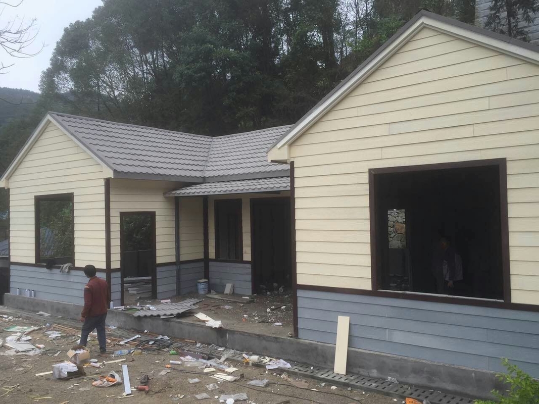 Factory Supply Lifespan About 35 Years Prefabricated House Villas Restaurant Store Use