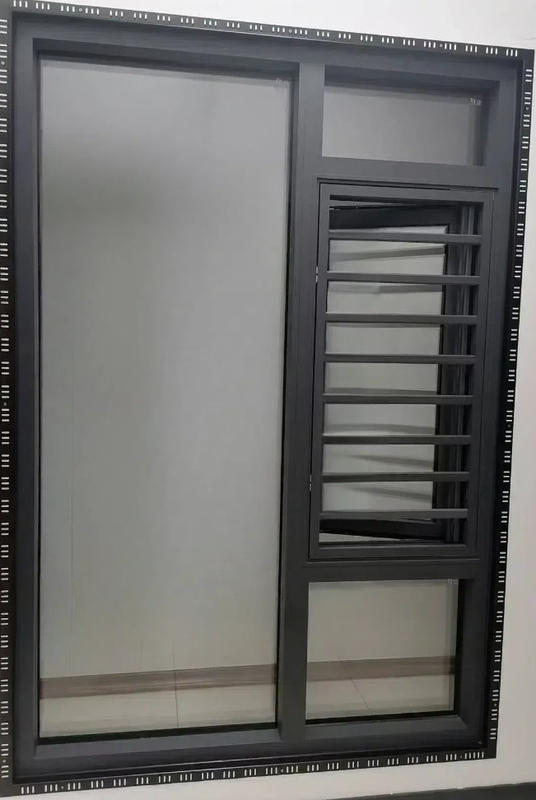 Modern Minimalist Style Casement Window With Hidden Screen Easy To Remove And Clean