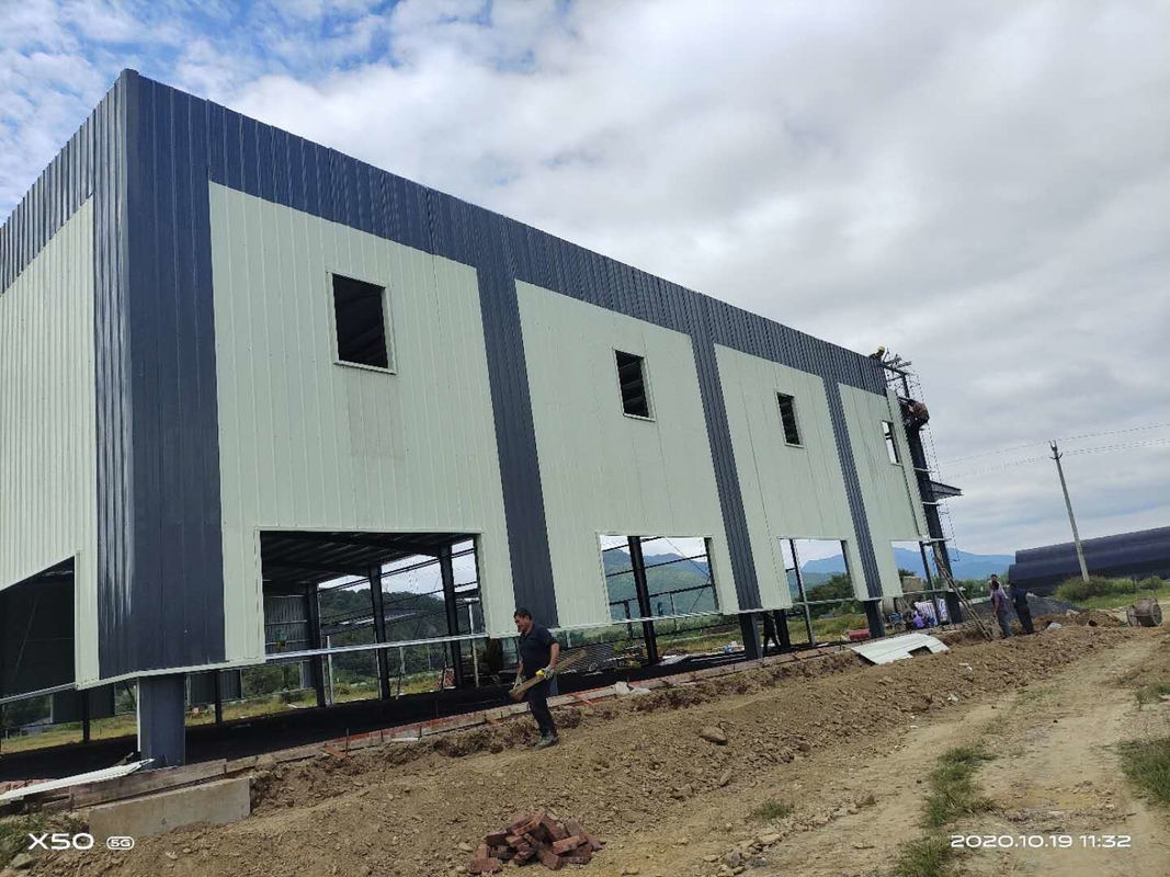New Type Prefabricated Building Steel Structure Construction Prefab Factory