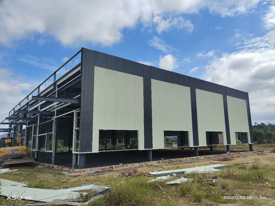New Type Prefabricated Building Steel Structure Construction Prefab Factory