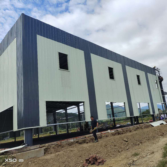 New Type Prefabricated Building Steel Structure Construction Prefab Factory