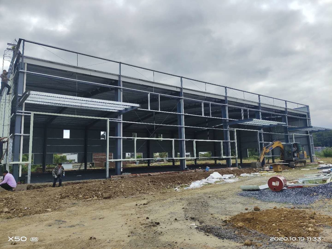 New Type Prefabricated Building Steel Structure Construction Prefab Factory