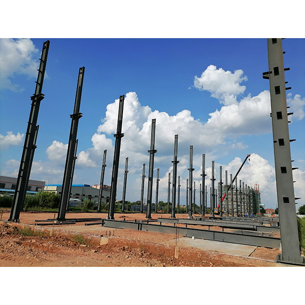 Steel Structure Homes For Africa Market PVC Sliding Windows And Fiber Cement Board Walls