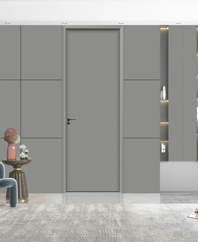 Light Luxury And Elegant Carbon Crystal Room Door Sound Insulation , Moisture-Proof And Heat Preservation
