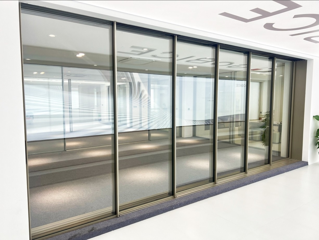 120 Panoramic Slidng Door Aluminum Alloy 6063-t6 Intelligent For Private Residences , Villas , Commercial Areas , Offices
