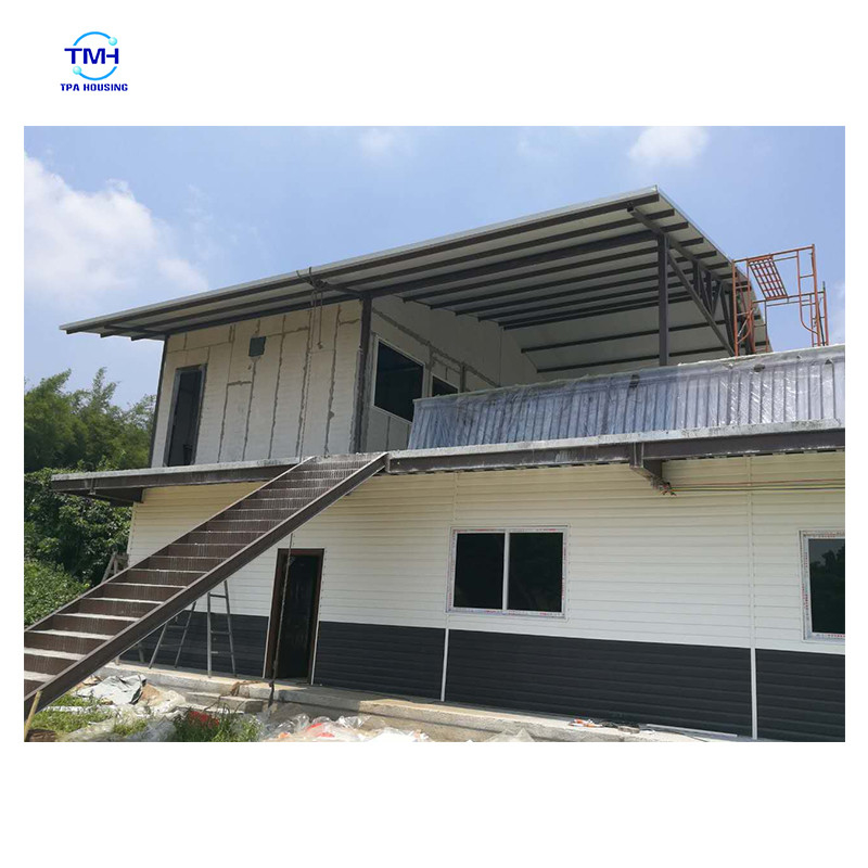 Prefabricated House For Villa High Quality Light Steel Easy Assemble 2 Storey