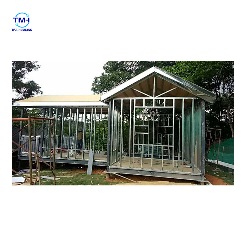 Modernized Design Steel Structure Homes For Customized Size Light Steel Villas