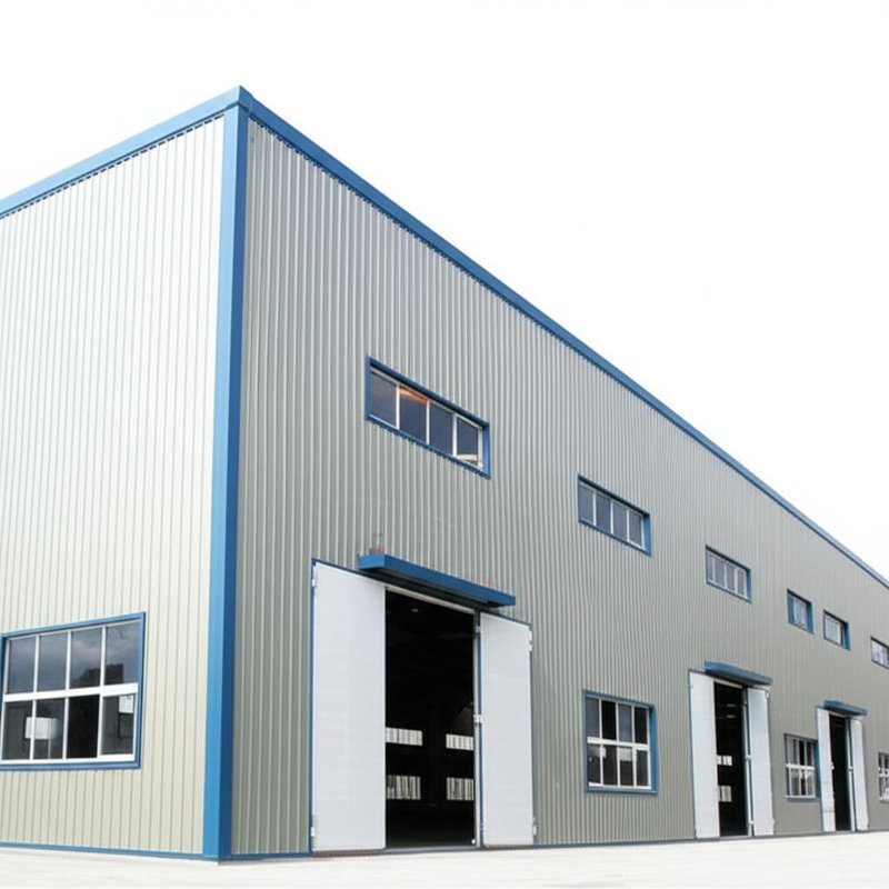 Customized Light Steel Structure Building with Earthquake Resistance ≥8 Grade and Long Life Span ≥50 Years Made from Q235 Q345 Light Steel