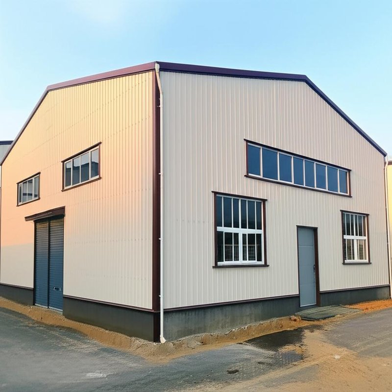 Customized Light Steel Structure Building with 50+ Year Life Span High Cost-Effectiveness and EPS Glass Wool Rock Wool PU Insulation