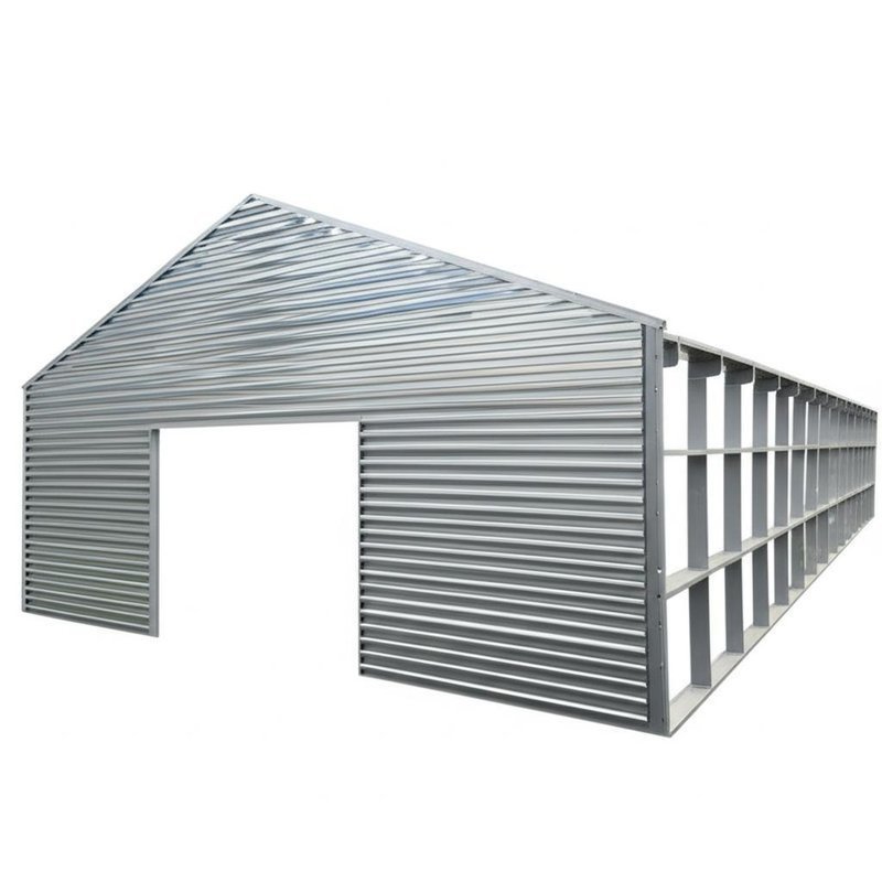 Q235 Q345 Light Steel Structure Building with Earthquake Resistance ≥8 Grade and ≥50 Years Life Span