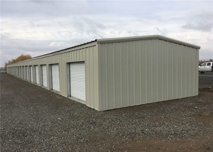 Standard Premade Single Storey Steel Buildings For Storage Workshop High Strength