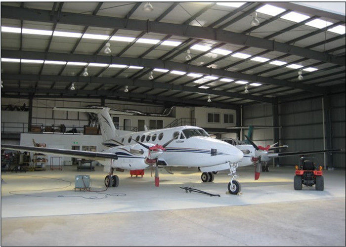 Pre Engineered Steel Structure Hangar Light Metal Frame Buildings Any Color