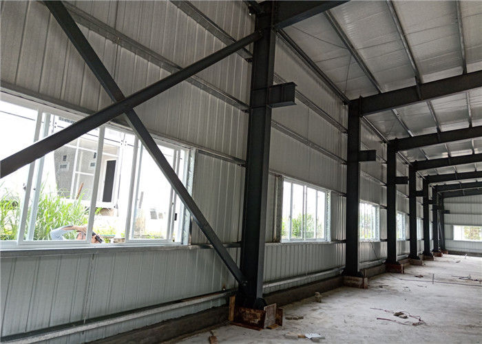 EPS Sandwich Panel Light Steel Structure Warehouse For Storage And Workshop
