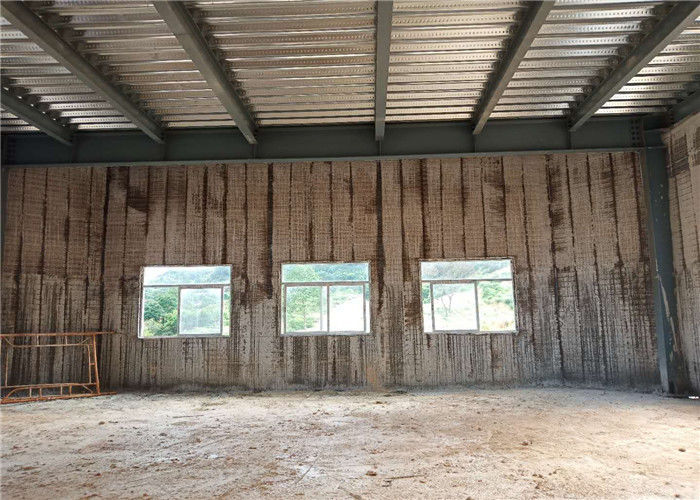 Customized Size Light Steel Frame Houses Filled In Concrete For Wall