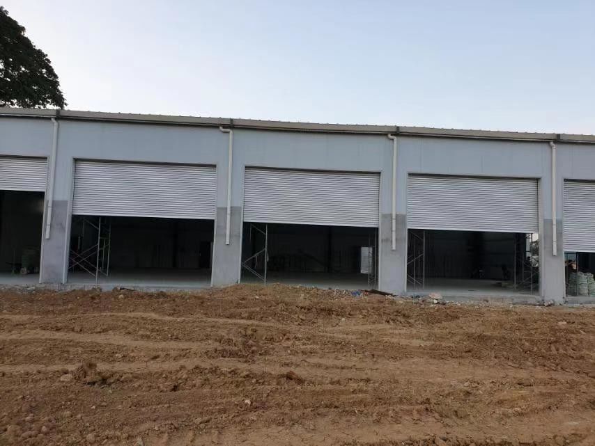 Corrugated Color Bone Roof Cladding Steel Structure Warehouse H Or PRS Beam