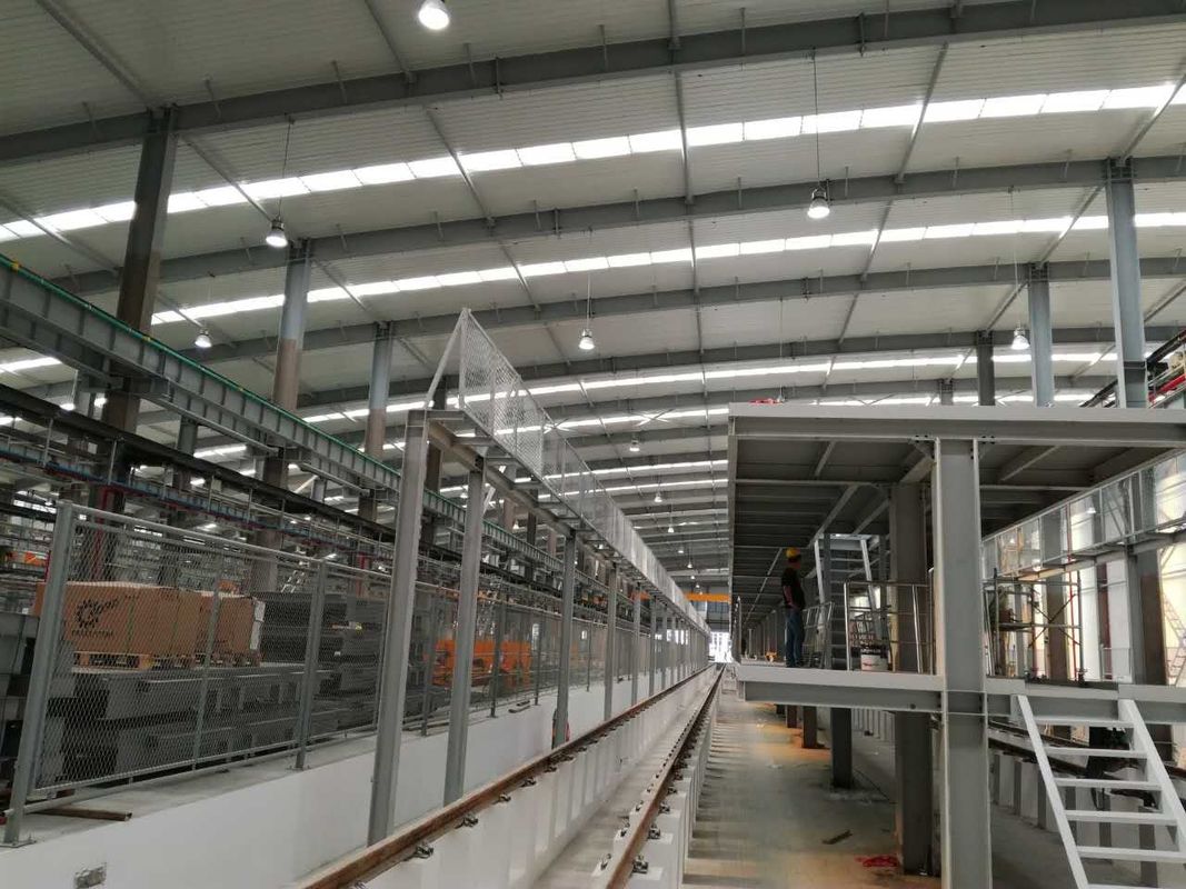 H Section Steel Structure Platform For Subway Floor Deck 1.0mm