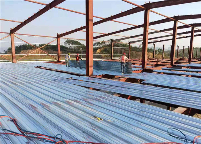 Q235 Steel Workshop Buildings Two Floor Pre Engineered Metal Building Structure