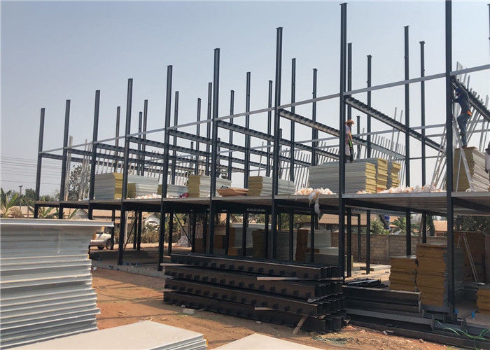 High Rise Prefab T House Dormitory Building For Worker / School