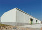 Light Steel Frame Steel Structure Warehouse Building With PVC Sliding Window