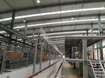 H Section Steel Structure Platform For Subway Floor Deck 1.0mm