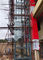 H Section Q345 Elevator Shaft Light Steel Frame Construction