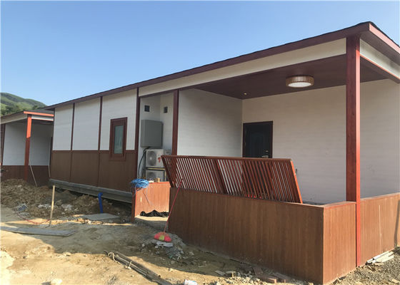 Pre Engineered Cement Cladding Q345 Prefab Steel House