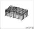 DIP Galvanized Steel Structure Warehouse For Storage