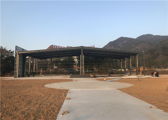 Large Span Sandwich Panel Steel Structure Hangar For Aircraft