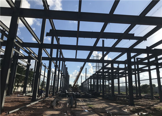 Prefab Workshop Lightweight Steel Structure Quick Build Custom