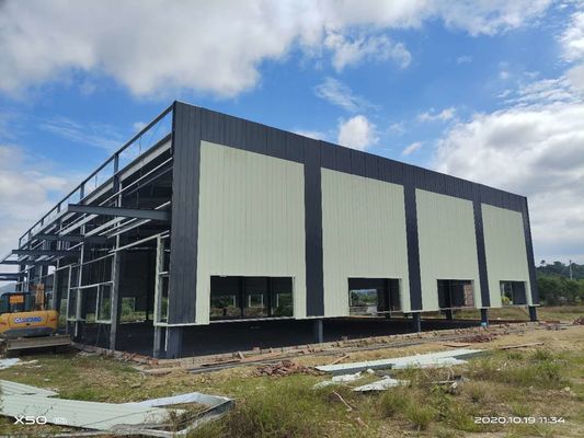 Lightweight Steel Structure Warehouse Steel Farm Construction For Philippines