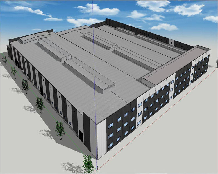 Weather Resistant Light Steel Structure Building Easy To Install Customizable